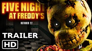 NEW FNAF MOVIE TRAILER ALL SECRETS AND EASTER EGGS [upl. by Anoli]