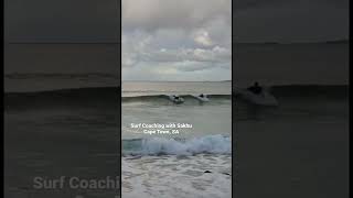 Surf Coaching Sakhu in Cape Town [upl. by Timotheus987]