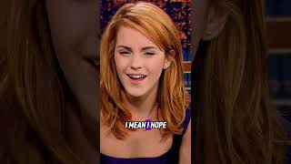 Emma Watson was nervous to meet the Queenemmawatson harrypotter women hollywood actor [upl. by Assyla]