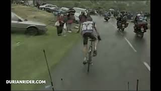 Lance Armstrong SHEDDING Pantani like a flea up Hautacam [upl. by Elleirbag]