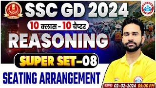 SSC GD 2024 SSC GD Seating Arrangement Reasoning PYQs Class SSC GD Reasoning Class by Rahul Sir [upl. by Atenahs]