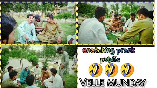 Snatching prank public  Velle Munday  in Pakistan  2023 [upl. by Anaillil362]