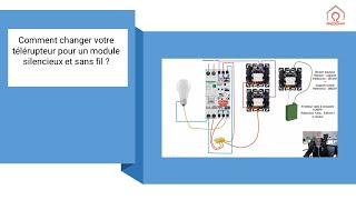 Comment changer votre télérupteur pour un silencieux et sans fil de Yokis 12 [upl. by Ahtebat210]