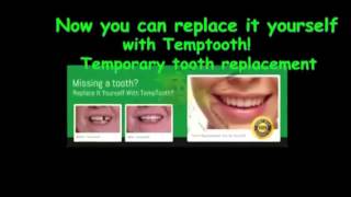 How to make a tooth Bridge temptooth [upl. by Nikki]