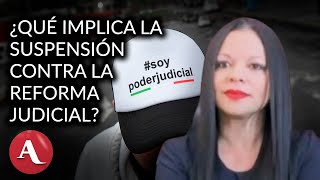 ¿Por qué se ordenó a la Cámara de Diputados no discutir la Reforma Judicial Jueza lo explica [upl. by Underwood]