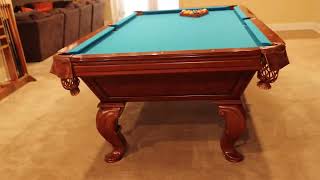 EastPoint Sports Masterton Green Billiard Table Review Nothing Like the Classic Look of this Pool [upl. by Melodee]