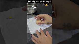 Trying Air Fryer Boiled Eggs  airfryereggs shorts  Air Fryer Eggs viral [upl. by Hallagan956]