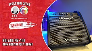 Checking out the Roland PM100 Drum Monitor for VDrums [upl. by Cooley]