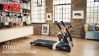 Reebok GT40’s One Series Treadmill – StepbyStep Assembly Guide [upl. by Kristos707]