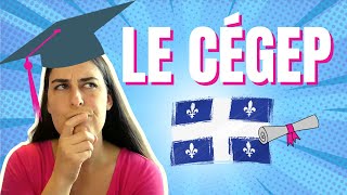 Cest quoi le CÉGEP au Québec [upl. by Moishe]