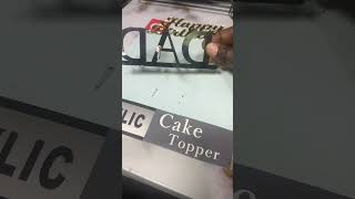 Cake Topper Hack [upl. by Aenit870]