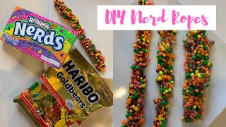 DIY Nerd Ropes Candy [upl. by Ahsaenat]