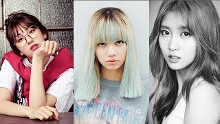 10 KPop Idol Girl Crushes  KNET [upl. by Hsizan622]