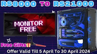 Rs8000 To 21000 Gaming Pc Special Offer Monitor Free  Gaming Pc Wala  Cheapest Gaming Pc in Delhi [upl. by Charry]