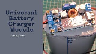 One Charger Module to Charge All Types of Battery charger [upl. by Juetta]