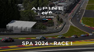 2024 Alpine Elf Cup Series season  Circuit de SpaFrancorchamps  Race 1 [upl. by Kimble]