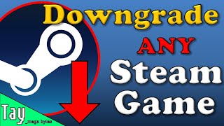 How To Downgrade Any Game from Steam  DepotDownloader Tutorial [upl. by Ynatil115]