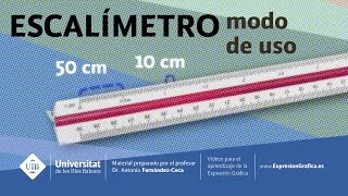 Módulo 6 1 Escalimetro modo de uso [upl. by Adlih]