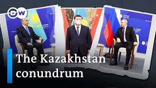 Oil gas and Putins war Kazakhstan between Russia and China  DW News [upl. by Akcinahs606]