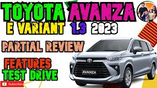 Toyota Avanza 13 E CVT 2023  Review  Features  Test Drive [upl. by Ecadnak]