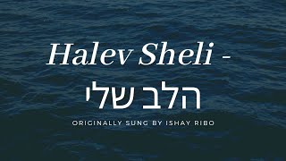 הלב שלי  ישי ריבו  Halev Sheli  Ishai Ribo  Piano cover [upl. by Ruthie]