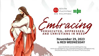 Sambuhay TV Mass  Nov 29 2023  Mass for Persecuted Christians Red Wednesday [upl. by Dafodil]