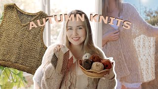 New Fall Knitting Patterns amp Upcoming Designs  Hundred Acre Wool Knitting Podcast Ep 63 [upl. by Fontes]