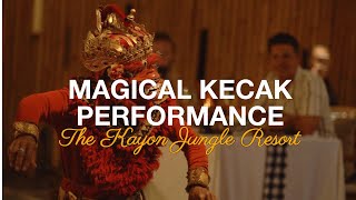 Kecak Dance at The Kayon Jungle Resort – A Mesmerizing Cultural Experience in Bali [upl. by Quinton]