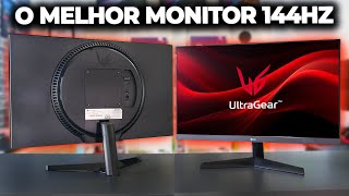 COMPREI O MONITOR GAMER LG ULTRAGEAR O MAIS VENDIDO 144HZ SERÁ QUE É BOM MESMO [upl. by Eraste]