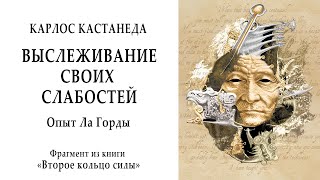 Выслеживание своих слабостей опыт Ла Горды  Карлос Кастанеда Второе кольцо силы Дон Хуан [upl. by Aneer]