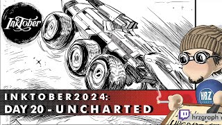 Inktober24 Day 20  Uncharted [upl. by Dekow222]