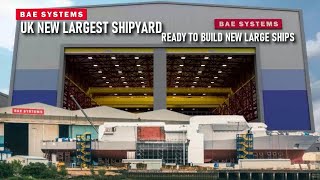 UK shipyard huge new hall project in biggest investment in 40 years [upl. by Giovanna842]