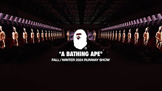 A BATHING APE® FALLWINTER 2024 RUNWAY SHOW in Shanghai [upl. by Constantine]