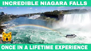 Incredible Niagara Falls  Niagara falls Canada City Tour  Niagara Vlog  Rajan Baral [upl. by Percival808]