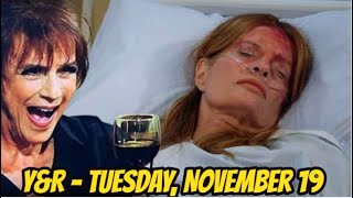 The Young and the Restless Spoilers Tuesday November 19 [upl. by Suoirred651]