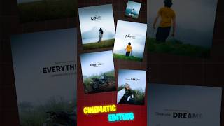 Cinematic Text Photo Editing Lightroom  Instagram Viral Cinematic Quotes Photo Editing Tutorial [upl. by Krauss]