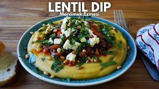 Creamy Turkish Style Red Lentil Dip Mercimek Ezmesi [upl. by Graubert]