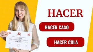 Испанский Глагол Hacer Устойчивые Выражения с Глаголом Hacer [upl. by Ecnedac860]