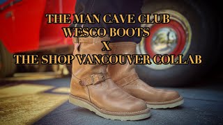 Wesco X The Shop Vancouver Engineer Boots Unboxing [upl. by Landis]