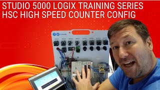 Compactlogix HSC High Speed Counter Configuration in Studio 5000 [upl. by Eiramanad]