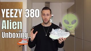 Yeezy Boost 380 Alien Unboxing  Review amp On Feet [upl. by Halimaj569]