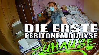 Meine erste Peritonealdialyse Zuhause Was ist das überhaupt Wie geht das Tut das weh [upl. by Novaelc]