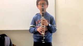 Molter Adagio from Concerto No3 Clarinet Final Rehearsal [upl. by Zetta]