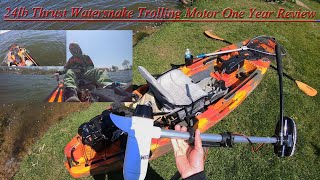 My Watersnake Trolling Motor Lightweight and Quite Fast [upl. by Fosque]