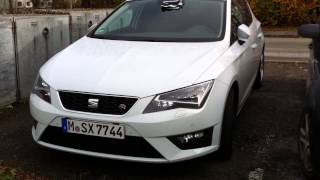 Seat Leon 5F  DWA Quittierung beim ver und entriegeln aktivieren mit VCDS [upl. by Brawner]