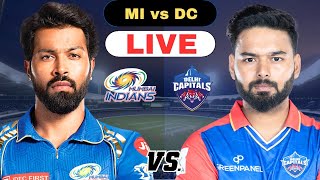 IPL 2024 Live MI vs DC Live 20th Match IPL Live  Mumbai Indians vs Delhi Capitals Live Match 2024 [upl. by Grantland285]