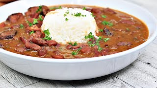 The Perfect Louisiana Style Red Beans and Rice Recipe [upl. by Sigvard]