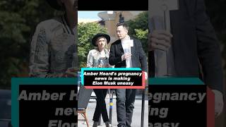 Why is the news of Amber Heard being pregnant again making Elon Musk uneasyforyou celebrity [upl. by Buschi635]