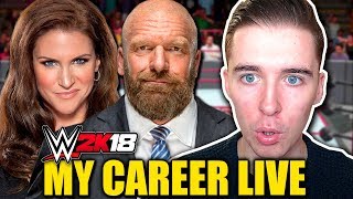 WWE 2K18 My Career Mode LIVE Main Roster Debut On RAW WWE 2K18 My Career Mode 6 [upl. by Ativahs763]