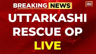 Uttarkashi Tunnel Rescue Op LIVE Updates Drilling Work Put On Hold Again  Uttarakhand News LIVE [upl. by Zachar]